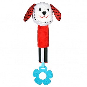 Пищалка с прорезывателем - Щенок Макс (Жирафики, 939316)