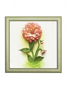 Набор для творчества 3 D картина из фоамирана - Георгины (Волшебная мастерская, FM-07)