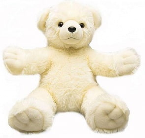 Медведь "Обними меня" белый 72 см (AURORA, 68-610)