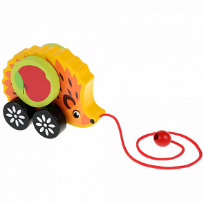 Игрушка деревянная – каталка Ёжик (Буратино, 37-62)