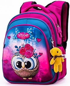 Ранец Winner One R2-162, брелок мишка (Winner, R2-162)