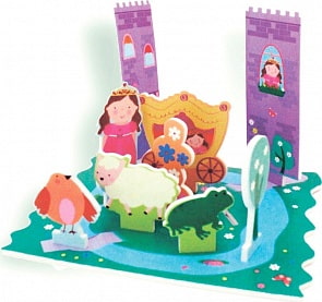 Стикеры для ванны - Замок принцессы (Barney & Buddy, BB013)