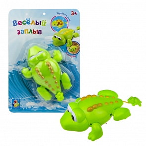 Заводной крокодил для игр в воде и на суше (1Toy, Т16831)