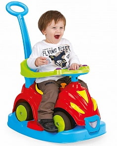 Автомобиль-каталка 4 в 1 с родительской ручкой (Dolu, DL_8003)