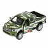 Машина металлическая Toyota Hilux камуфляж 12 см, свет-звук, инерция, зеленая  - миниатюра №2