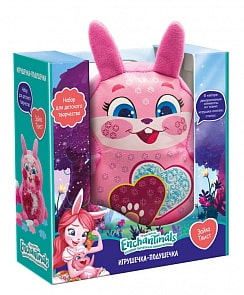 Игрушечка-подушечка Узоры из плюша – Энчантималс. Зайка Твист (Origami, 04006)