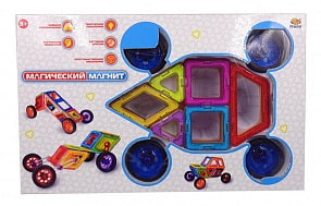 Конструктор - Магический магнит, 46 предметов (ABtoys, PT-00747)