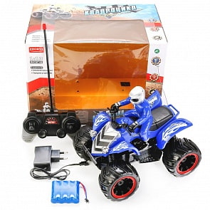 Квадроцикл на радиоуправлении, на аккумуляторе с фигуркой (Zhorya, ZY426655)