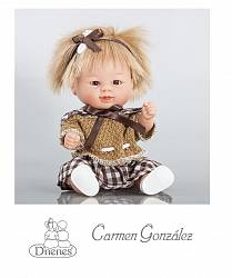 Кукла Бебетин, 21 см в костюме Carmen Gonzalez (D'NENES DISEСO, S.L., 12685-d) - миниатюра