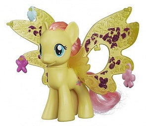 Игровой набор - Пони Делюкс Флатершай с волшебными крыльями, My Little Pony (Hasbro, b0670-b0358h)