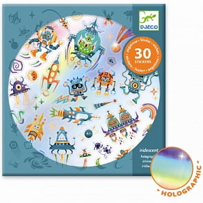 Набор наклеек - Другая галактика (Djeco, 09265)