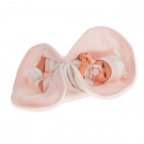 Интерактивная кукла Марти в розовом, 29 см (Antonio Juans Munecas, 1781P)