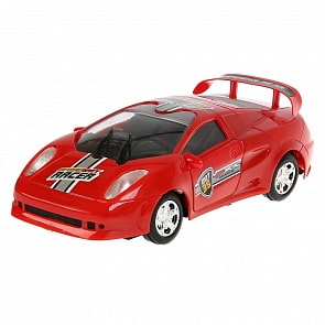 Машина гоночная, свет + звук, разные цвета (B1853436) (ассортимент)