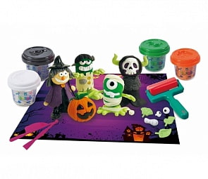 Набор с пластилином - Привидения (Playgo, Play 8550veg)