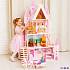 Кукольный дворец - Розовый сапфир, с 16 предметами мебели и текстилем  - миниатюра №6