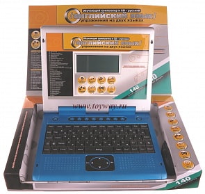 Детский обучающий компьютер + CD диск (JOY TOY, pc8858)