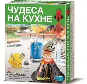 Набор экспериментов - Чудеса на кухне (4М, 00-03296) Набор экспериментов - Чудеса на кухне (4М, 00-03296)