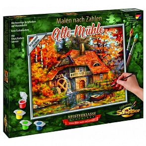 Раскраска по номерам - Старая Мельница, 24 х 30 см (Schipper, 9240799)