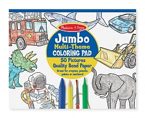 Раскраска - Голубая из серии Творчество (Melissa&Doug, 4226_md)