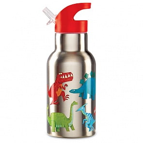Термос с трубочкой - Динозавр, 0,4 мл (Crocodile Creek, 1060-7)