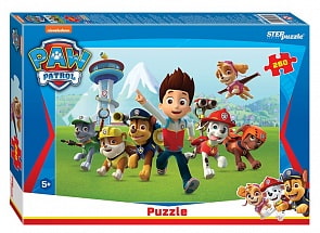 Пазл – Щенячий патруль, 260 деталей (Step puzzle, 95089)