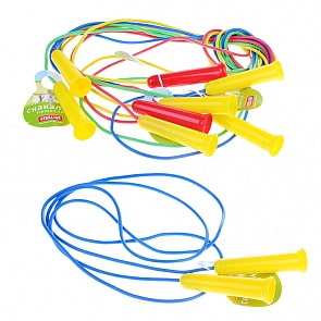 Скакалка 2,2 м тонкая (Стеллар, 01312) (ассортимент)