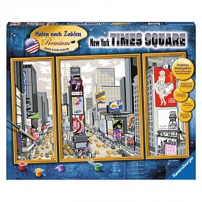 Раскрашивание по номерам «Таймс-сквер» (Ravensburger, 28966st)