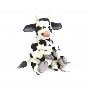 Мягкая игрушка - Корова сидящая, 35 см (Hansa, 5778)