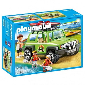 Игровой набор из серии - Летний лагерь: Внедорожник (Playmobil, 6889pm)