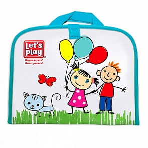 Коврик-книжка с ручками для рисования водой, 46 х 29 см (ТМ Let`s play, 37200)