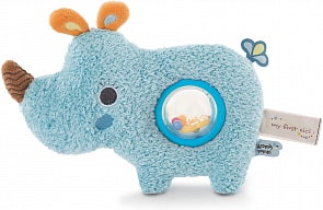 Мягкая игрушка-активити Носорог Мануффи 20 см (NICI, 46582)