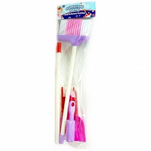 Набор из серии Помогаю Маме - Генеральная уборка, 4 предмета, в пакете (Junfa Toys, PT-00115(66555-28))