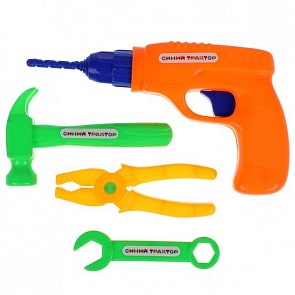 Набор инструментов Синий трактор (Играем вместе, ZY1021909-R)