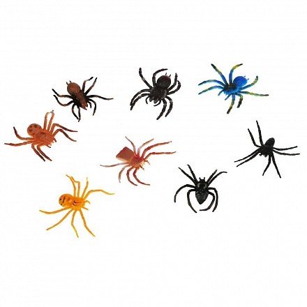 Набор фигурок Рассказы о животных – 8 пауков  