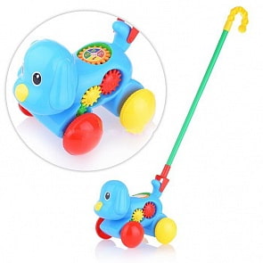 Игрушка для малышей - каталка Собачка (Junfa Toys, 0363)