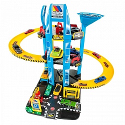 Игровой набор – Паркинг, 3 уровня (Molto, 11408) - миниатюра