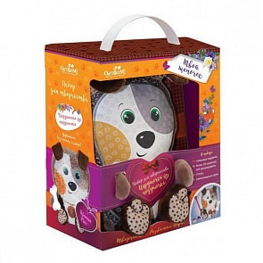 Набор для творчества. Узоры из плюша. Подушечка-игрушечка. Твой верный друг (Origami, 05222)