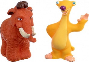 Набор из 2 игрушек для купания «Ледниковый период» (Играем вместе, 165R-PVCsim)