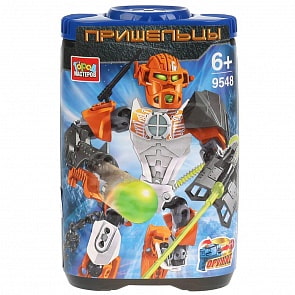 Конструктор - Пришелец в банке, 39 деталей (Город мастеров, 9548-ZH) (ассортимент)