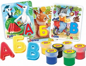 Набор для рисования - Большая азбука (Let`s play, 35848)