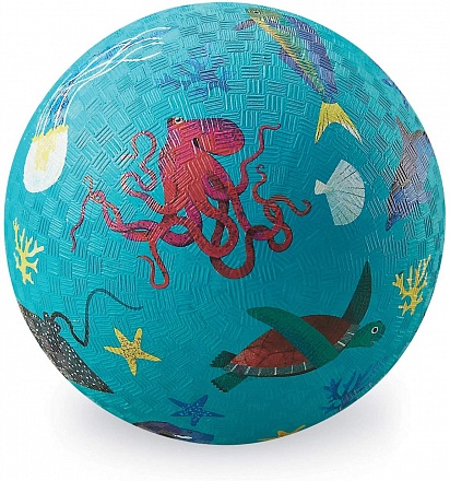 Мяч Морские обитатели 13 см 