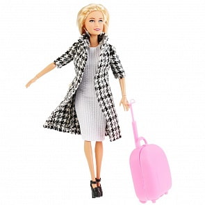 Кукла София-путешественница, 29 см с аксессуарами (Карапуз, 66558-S-BB)