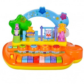 Развивающий музыкальный центр – Парк развлечений, 14 мелодий и звуков, свет (Жирафики, 939401) Развивающий музыкальный центр – Парк развлечений, 14 мелодий и звуков, свет (Жирафики, 939401)