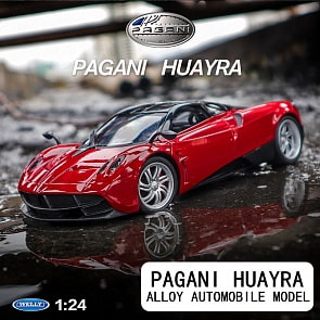 Игрушка модель машины Pagani Huayara, 1:24 (Welly, 24088)
