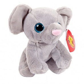 Мягкая игрушка - Слоник, 14 см (ABtoys, M0064)