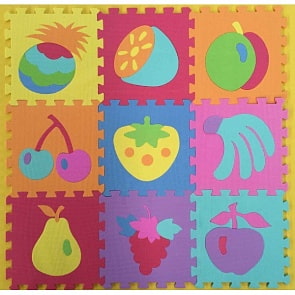 Коврик-пазл Союзмультфильм - Фрукты (Играем Вместе, D18592F-CRTsim)