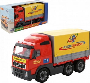 Автомобиль бортовой тентовый Volvo (Полесье, 9548)