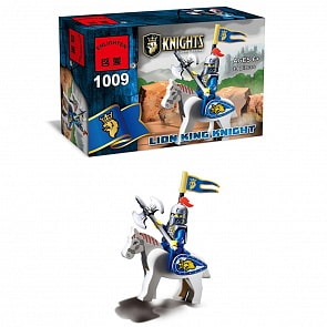 Конструктор с аксессуарами - Рыцарь, 19 деталей (Enlighten Brick, BRICK1009 (160)