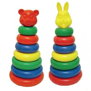 Пирамида большая (мультик) (Строим вместе счастливое детство, 5093VT)