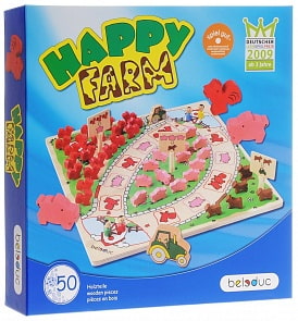 Развивающая игра - Веселая ферма (Beleduc, 22302-beleduc)